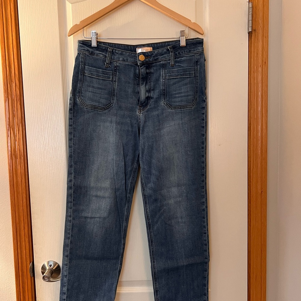 Kut from the Kloth Dark Blue Straight Leg Jeans